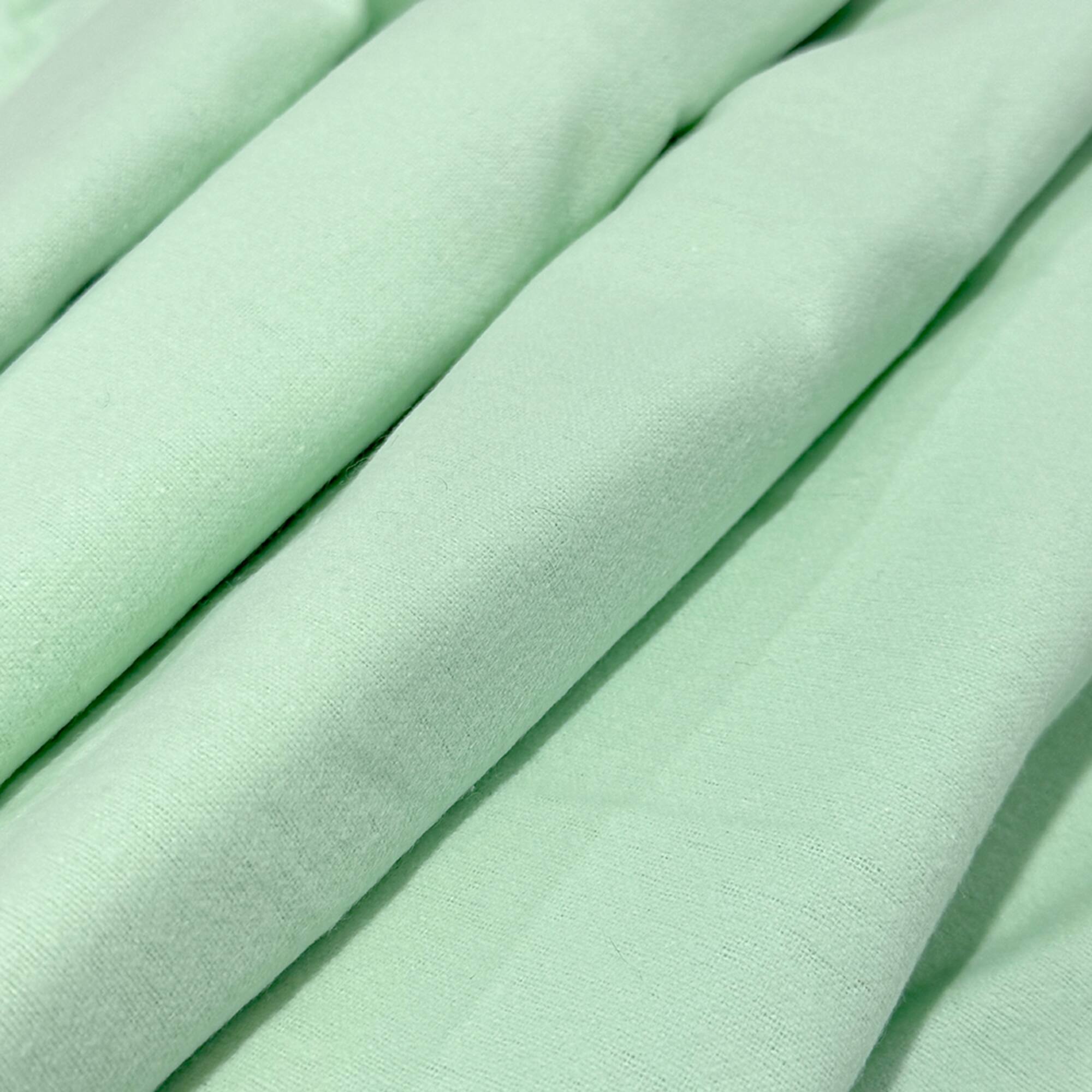 Feldman Mint Cotton Flannel